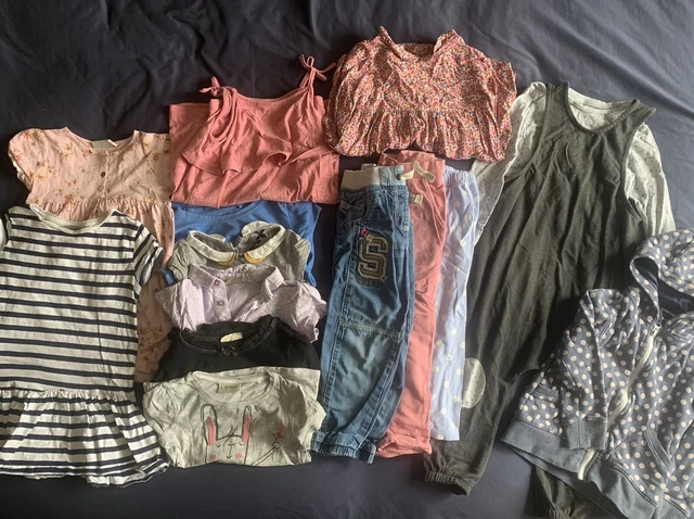 Girls 100% Next Clothes Bundle Age 3-4 Years - 15 Items