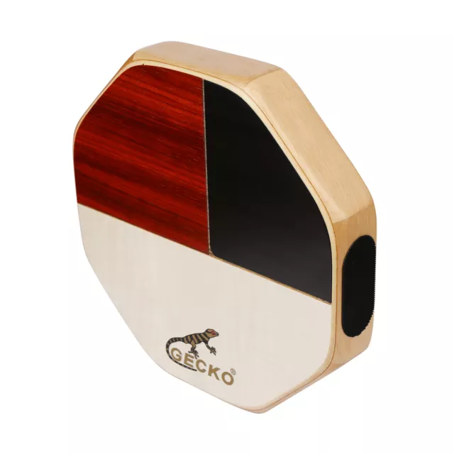 GECKO Cajon Hand Drum Cajon Drum Percussion Instrument with Carrying Bag uk W8R7