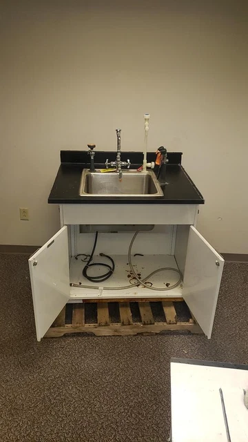 39x30x41 Jamestown Sink Cabinet Casework Eyewash Faucets