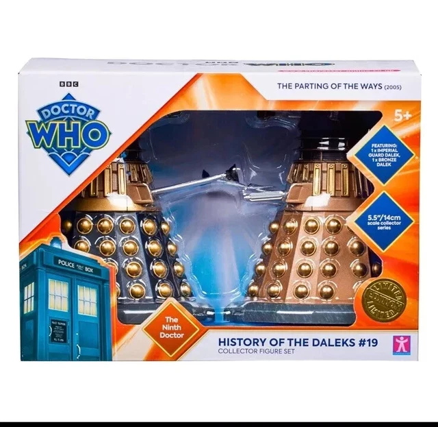 DR DOCTOR WHO Supreme Dalek Figure From History Of The Daleks Set 15 In