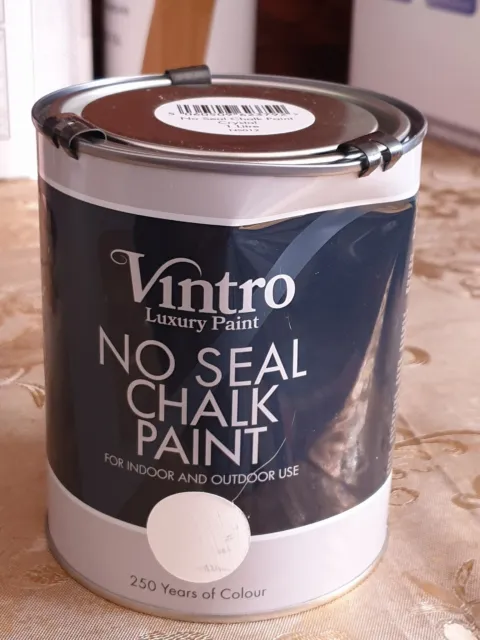 Pintura Vintro sin sello pintura de tiza uso interior y exterior 1 litro*dentada*sin olores