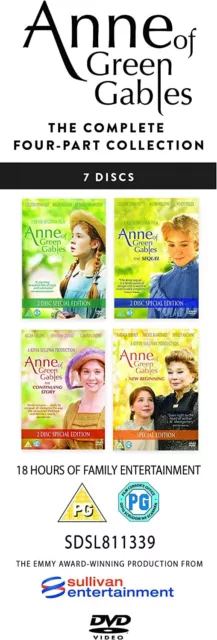 Anne Of Green Gables The Complete Four Part Collection (DVD) Megan Follows 3
