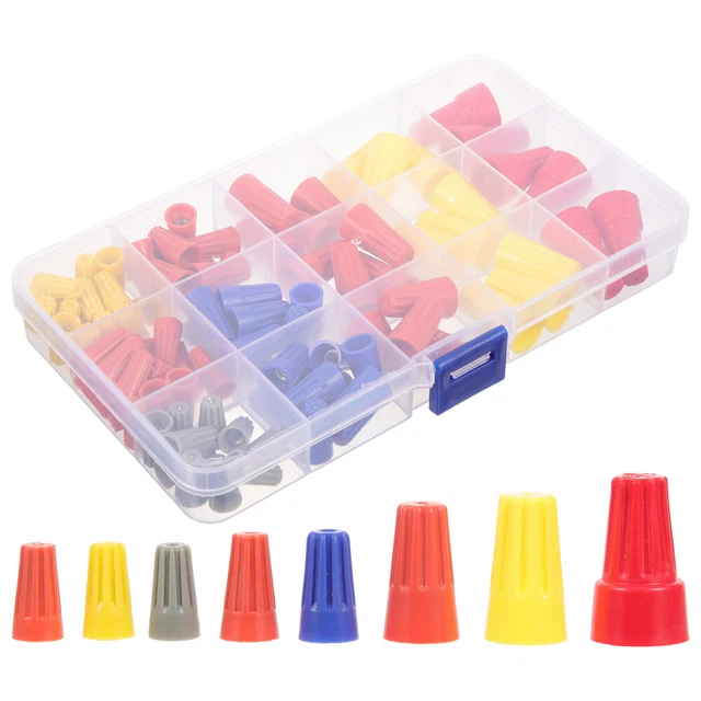 102pcs Portable Electrical Connectors Electrical Screw Terminals