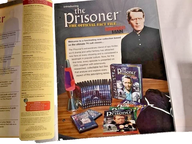 THE PRISONER THE Official Fact File magazine 2004 and DVD, Number 1 ...