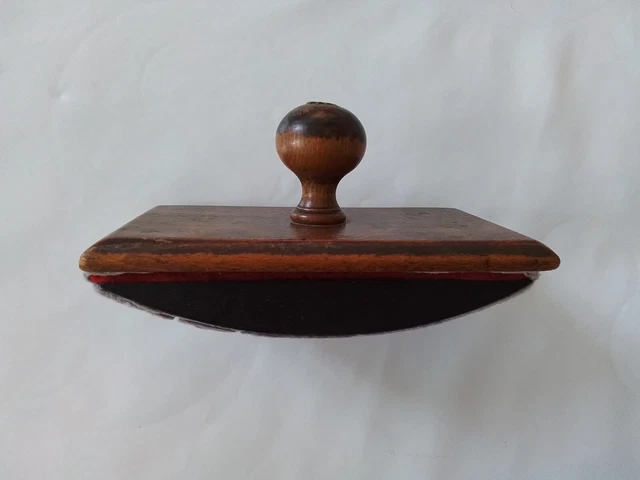 Tampon Porte-Buvard Ancien En Laiton à Bascule - Accessoire De Bureau Vintage Décoratif