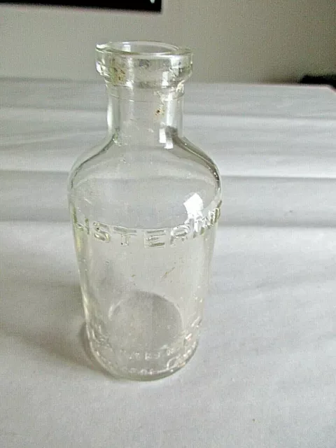 Vintage HISTASCORB Natick Pharmacal Mass. Glass Pill Bottle
