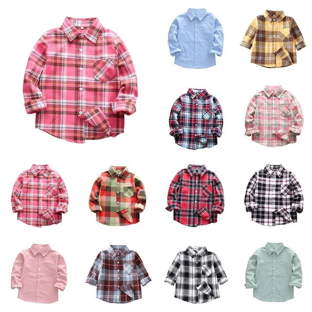 Camicie bambini ragazzini bambine top accessori bambino bambini maniche lunghe kari