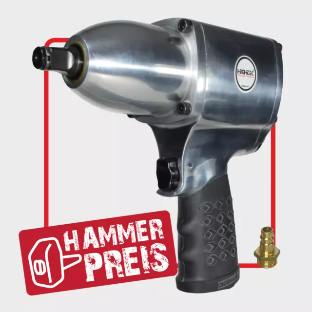 1/2" Druckluft Schlagschrauber Hightec bis zu 1.150 Nm Lösemoment - HAMMER PREIS