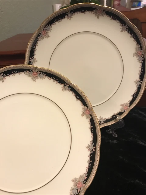 Noritake Palais Royal MINT Condition 8.5” Salad Plates Sold In Pair Of 2 Noritake Palais Royal MINT Condition 8.5” Salad Plates Sold In Pair Of 2