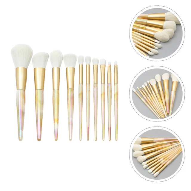 10 Pcs Pennelli Per Ombretti Pennello Trucco Marmorizzazione