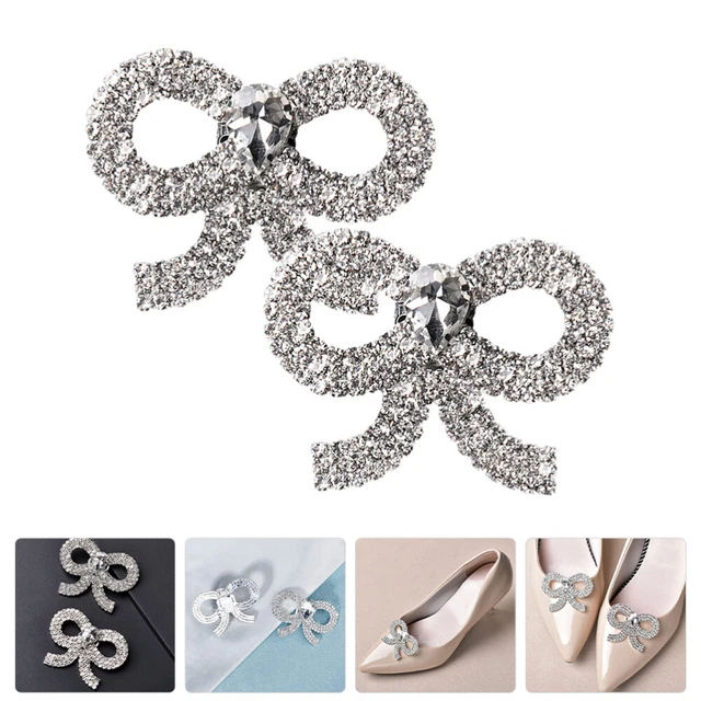 OWill 16PCS Accessoires De Fleur De Chaussure En Strass, Décorations De