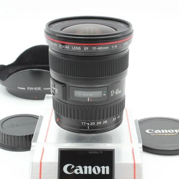 Canon EF 17-40 mm f4 L USM con capucha 372224