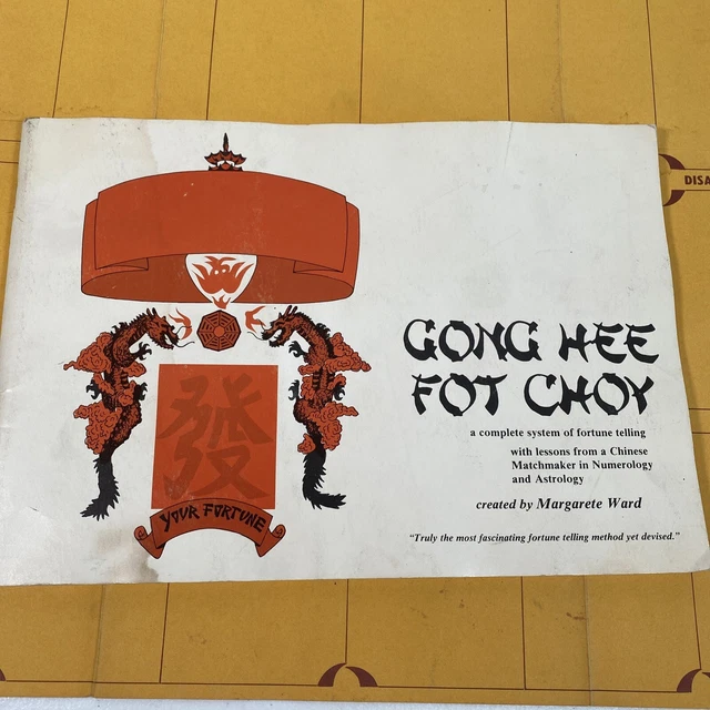 GONG HEE FOT Choy Complete Guide To Fortune Telling by Margarete Ward