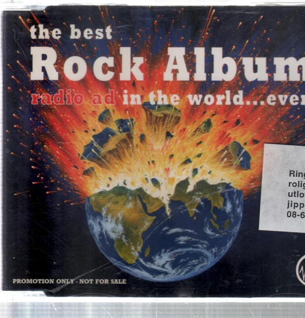 DIVERS ARTISTES MEILLEUR album rock publicité radio dans le monde... jamais ! CD Suède Virgin