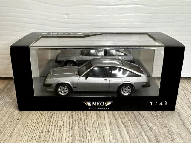 1:43 Scale Neo Models Opel Manta CC GT/E Silver Boxed