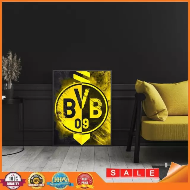 5D DIY Diamond Painting Kits Full Square Drill Dortmund Schild Mosaik Wandbild