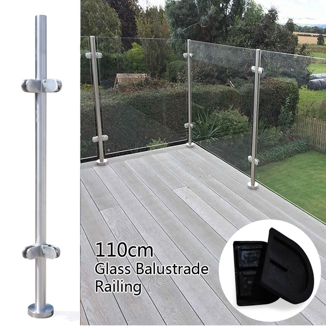 Durable Railing DURABLE RAILING POSTS Glass Railing Balcony Stair Railing Stainless ...