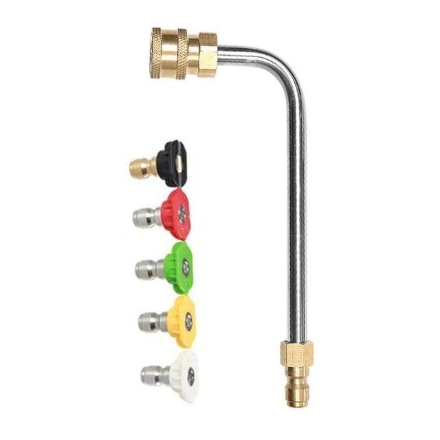 MEKOH Embouts de buse de nettoyeur haute pression, 4500 psi, buse de pulvérisation à plusieurs