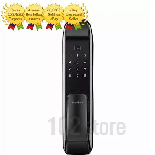 SAMSUNG SDS SHP-DP730 Push & Pull Digital Smart Bluetooth Door Lock (black)