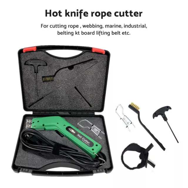 100W Hot Knife Rope Cutter For Cutting Rope And Webbing Marine Industrial