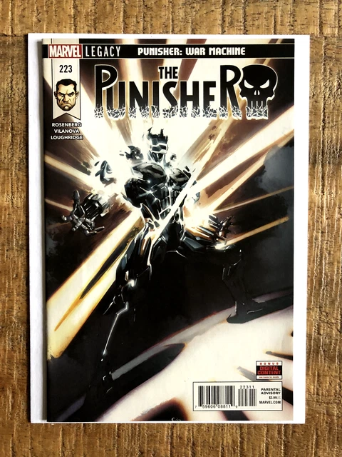 Punisher vol.2 #223. The Punisher War Machine Armor (Marvel 2018) NM