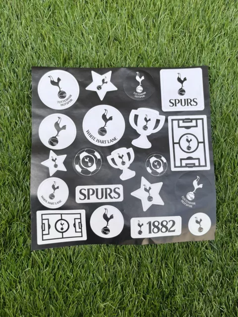 Official Tottenham Hotspur FC Spurs 20 Glow In The Dark Stickers 2