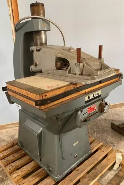 20 Ton PEDERSEN Model 282 AM Swing Head Hydraulic Clicker Press Made in Denmark 20 Ton PEDERSEN Model 282 AM Swing Head Hydraulic Clicker Press Made in Denmark