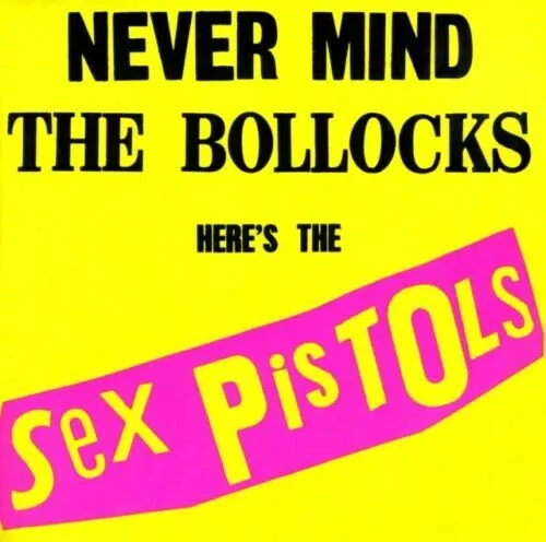 Sex Pistols 'Never Mind The Bollocks' Canvas Vinyl Wall Art / Picture NEW