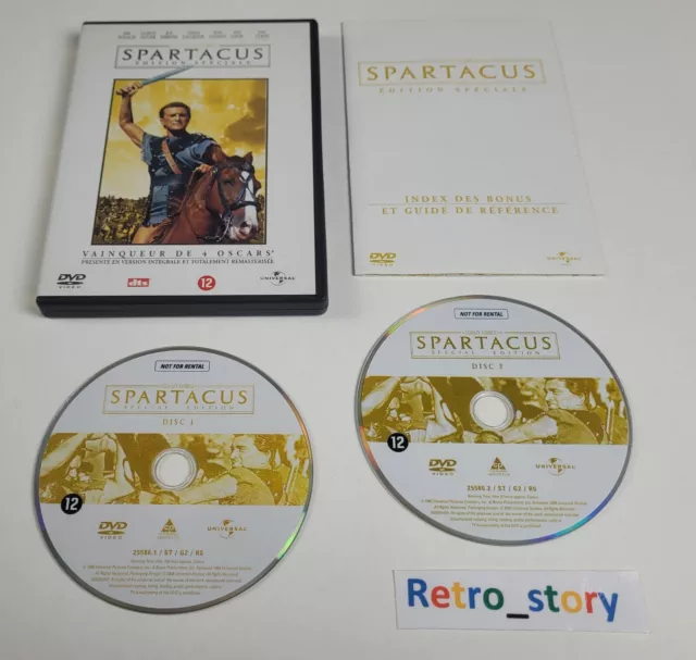 DVD Spartacus - Kirk DOUGLAS