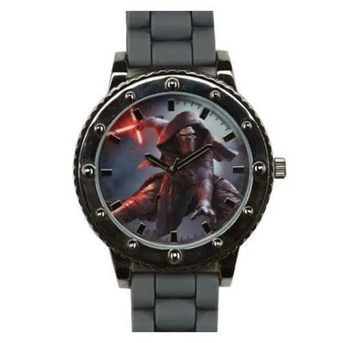 Star Wars: Episode VII - The Force Awakens Kylo Ren Gray Silicone Strap Watch
