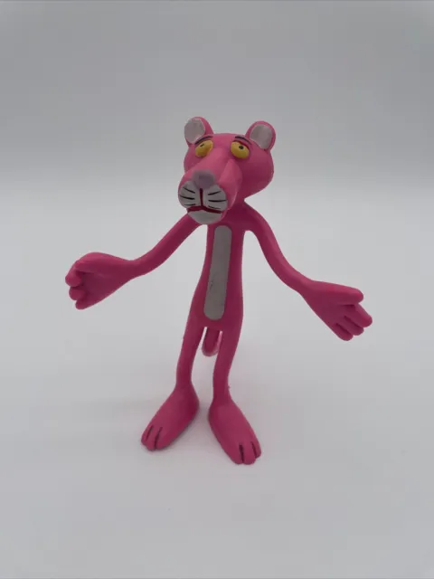 Paulchen Panther Biegefigur Mühleck 1997 Pinker Rosaroter Pink Panther