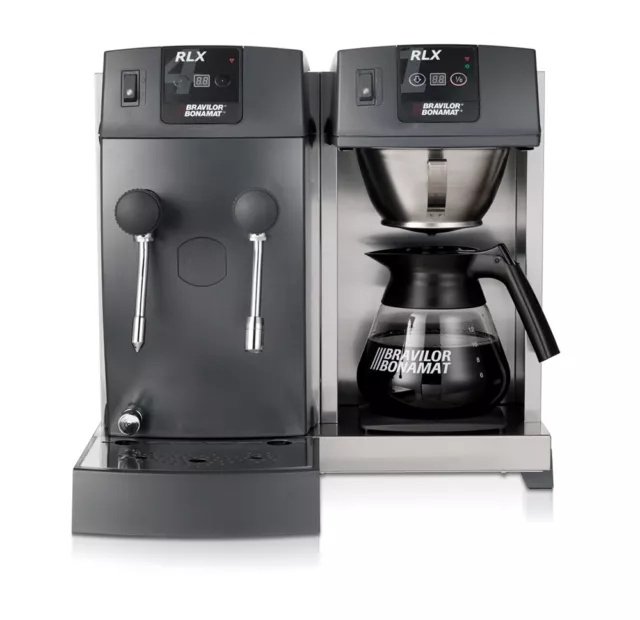 Bonamat Kaffeemaschine RLX 41 mit Glaskanne, Kaffeebrühsystem, Warmhalteplatte,