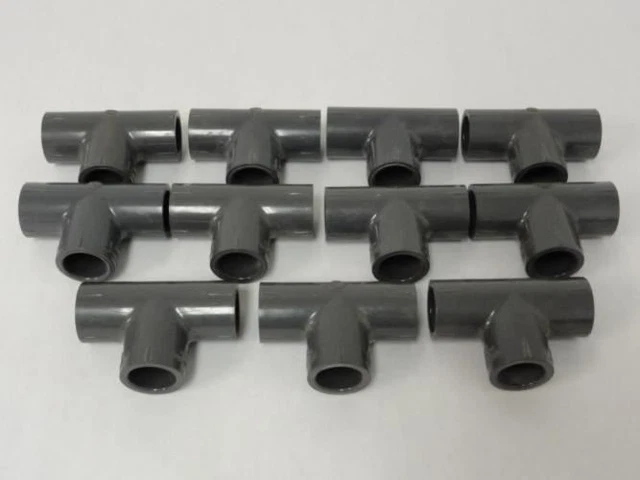 198824 Old-Stock; Spears 801-005 Lot-11 Tee Fittings 1/2" NS SCH 80