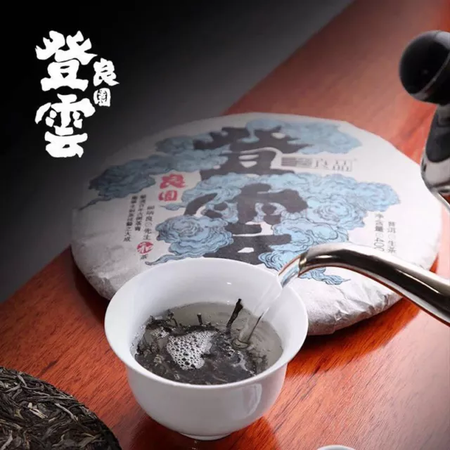 Haiwan 400g Chinese Puer Tea Liang Yuan "Deng Yun" Old Tree Raw Puerh Pu'er