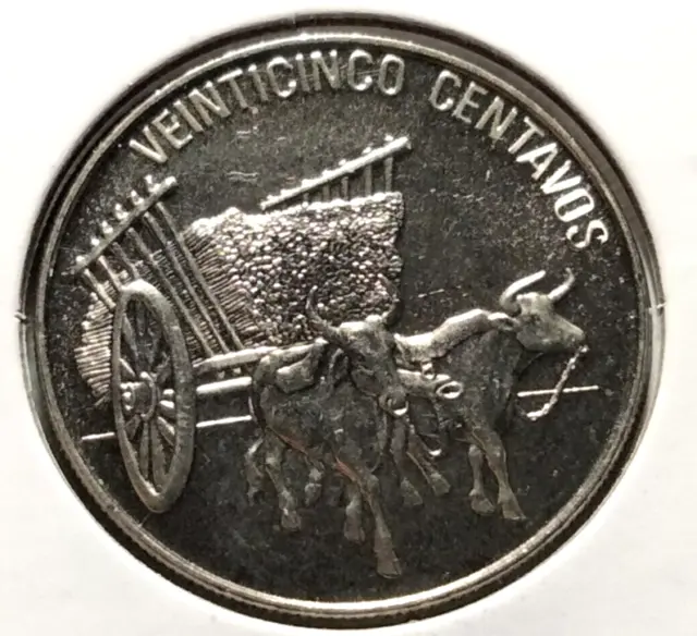 1991  Dominican Republic 25 Centavos Coin  - KM# 71 - (INV#8364)