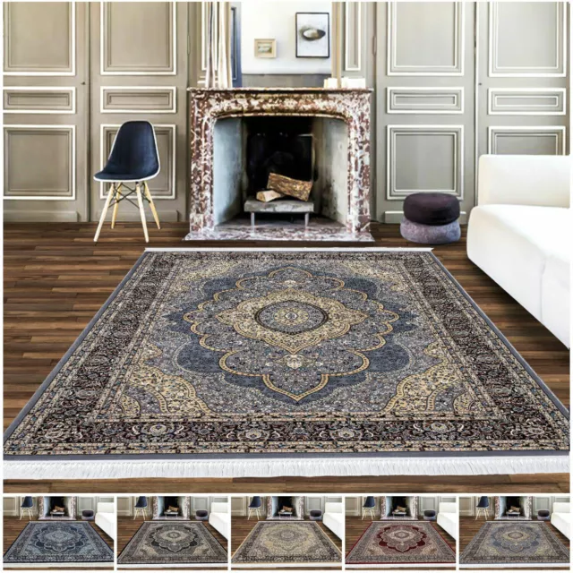 Neu traditioneller Stil S\ großer dicker antiker Teppich orientalischer Stil für Wohnzimmer 2