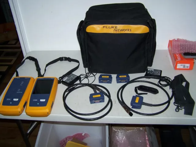 Fluke Networks DSX-8000 Versiv 2 DSX PLA804 CAT8 DSX CHA804