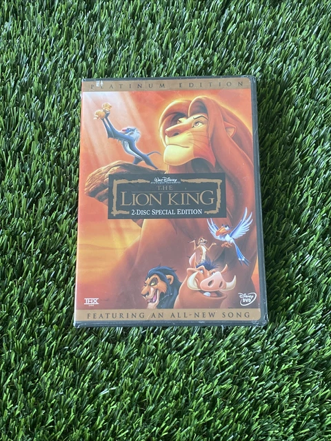 Walt Disney's The Lion King 2 Disc Special Set DVD's - BRAND NEW - FREE SHIP