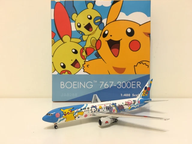 RARE** PHOENIX 1:400 ANA All Nippon Boeing 767-300ER Pokemon