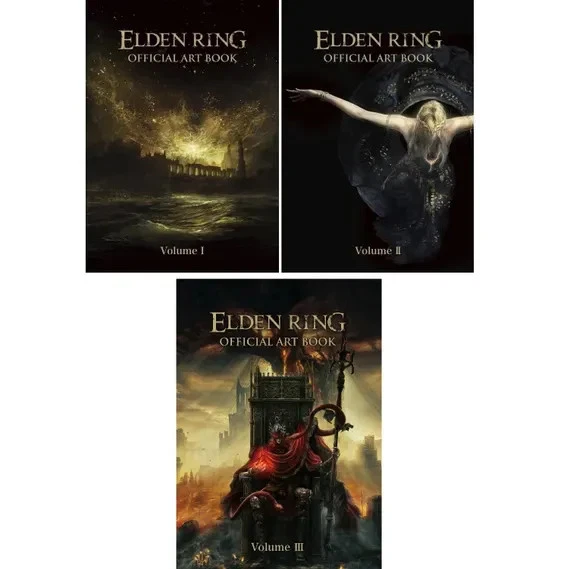ELDENRING OFFICIAL ART BOOK Ⅰ & Ⅱセット Elden Ring Official Art Book - Volume 1 & Volume 2 SET (from