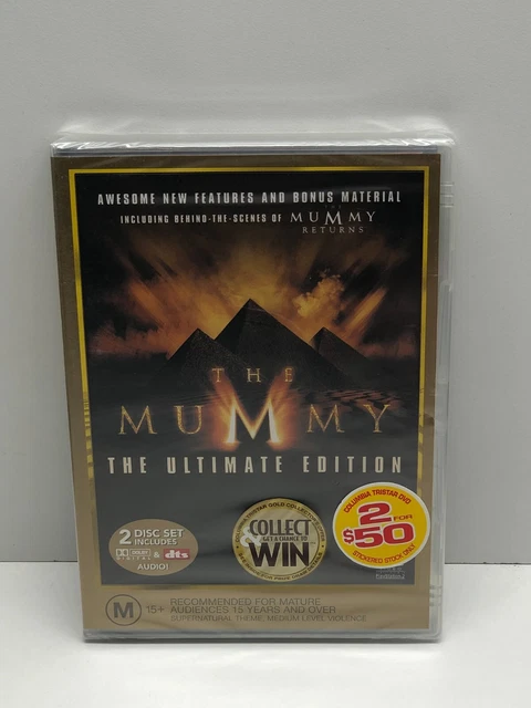 Mummy, The (Ultimate Edition, DVD, 1999) Brand New Sealed Region 4