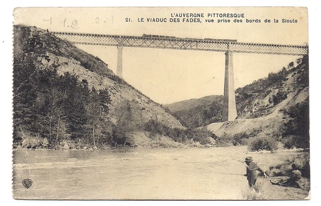 le viaduc des fades ,vue prise des bords de la sioule
