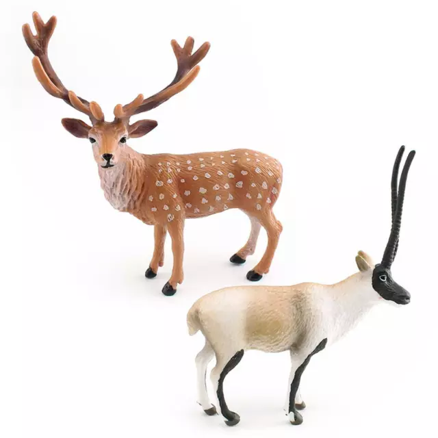 Waldtiere Figuren Tiermodell Spielset Spielzeug Waldtier Wildtiere Figur für