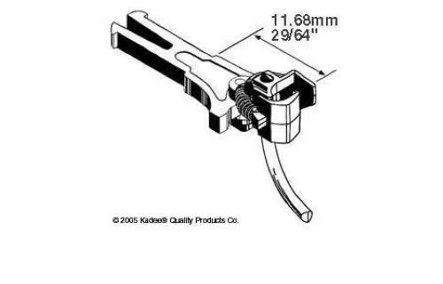 Kadee #20 Magnetic Knuckle Couplings NEM 362 EUROPEAN Extra Long 11.68mm - 1st