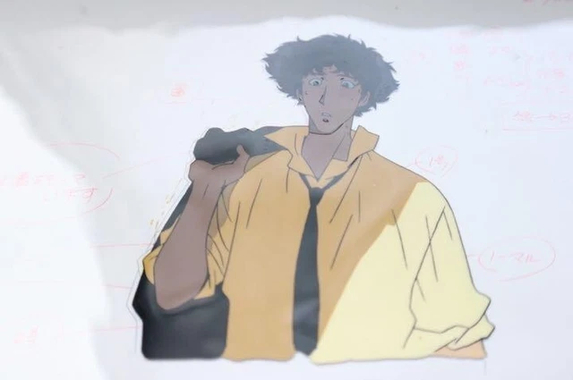 COWBOY BEBOP Spike Spiegel Anime Production Cel Original Animation Painting A1