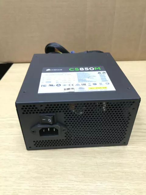 Corsair CS Series, CS850M, 850 Watt (850W), Semi Modular Power Supply,
