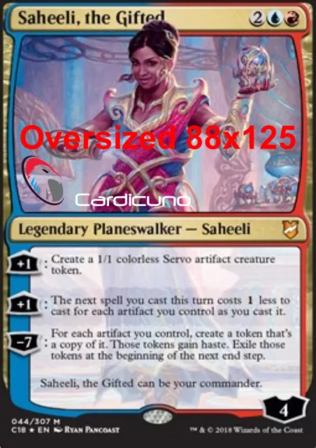 Saheeli, the Gifted, Oversized FOIL  EN