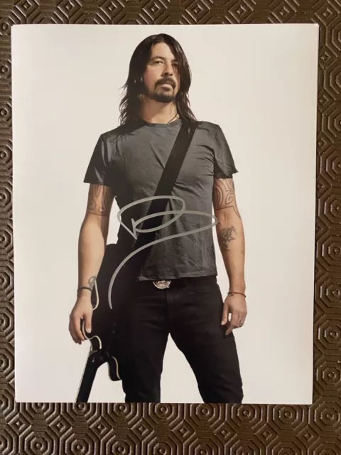 Dave Grohl Nirvana Signed 8 X 10 Photo With COA - Foo Fighters