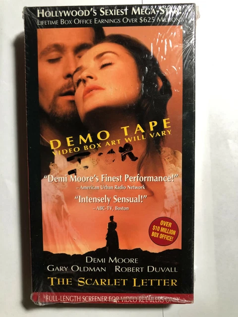 THE SCARLET LETTER Demi Moore, Gary Oldman, Robert Duvall Vhs Demo ...