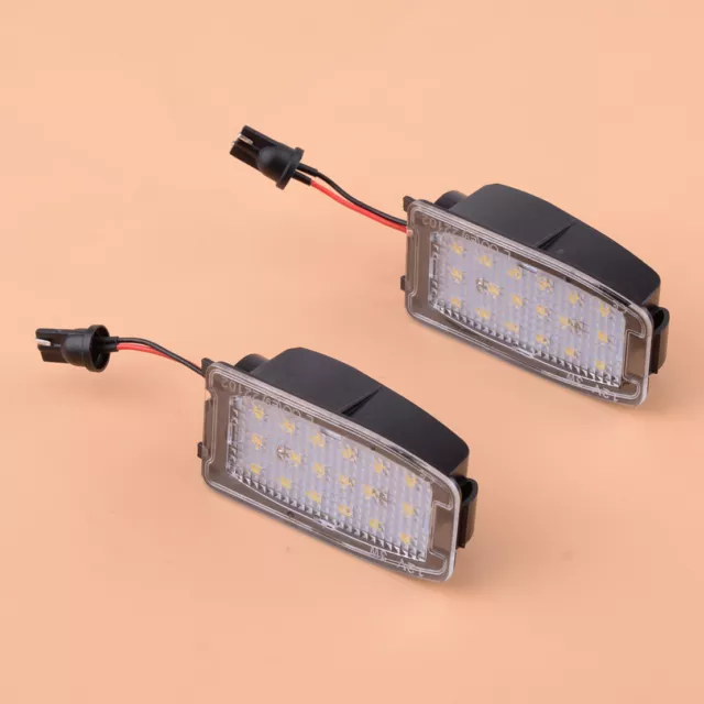 2Pcs LED Under Courtesy Mirror Puddle Light Fit For Land Rover Range Rover Sport